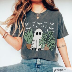 Ghost Plants Shirt: Spooky Halloween Plant Lover Tee